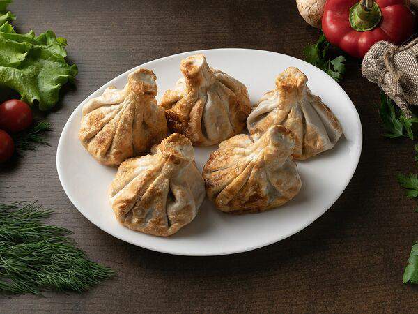 Хинкалыч - Жареные хинкали с бараниной