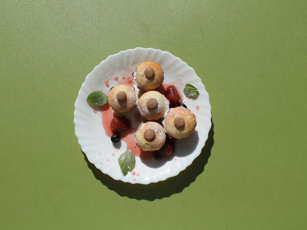 Cactus - Капкейки с клубничным вареньем