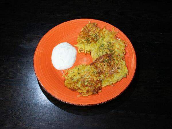 Папа Блин - Драники со сметаной