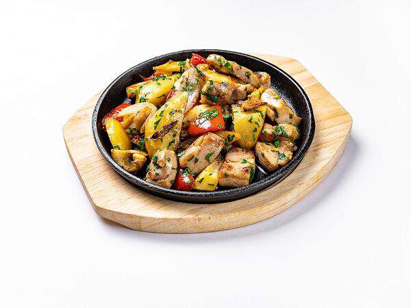 PizzBurg - Домашнее жаркое с курицей