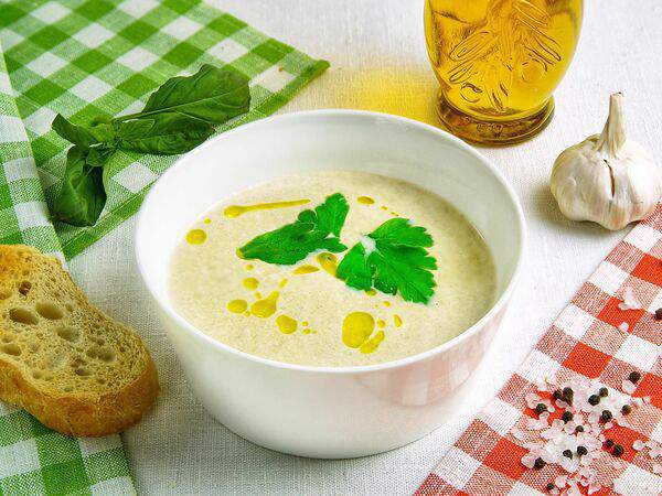 Burrata - Грибной крем-суп из шампиньонов