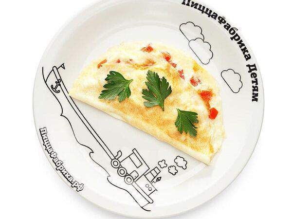 ПиццаФабрика - Омлет с сыром и помидорками