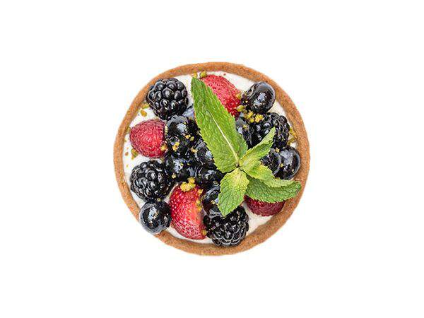 Теплого хлеба - Пирожное Корзиночка ягодная