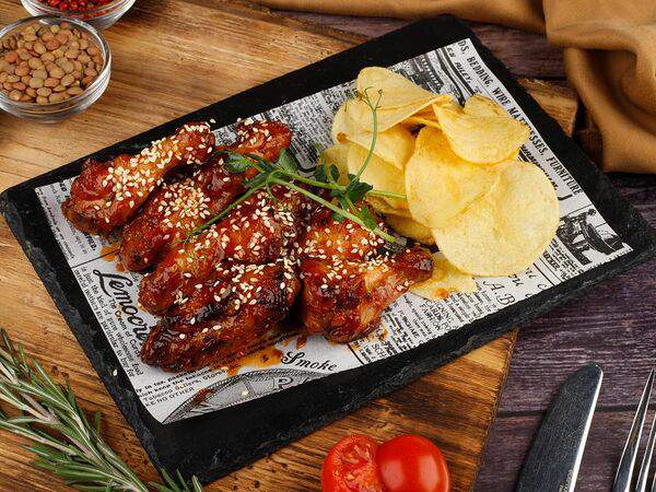 Мистер Ягер - Куриные крылья барбекю