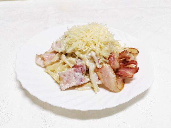 Три правила - Паста Спагетти карбонара