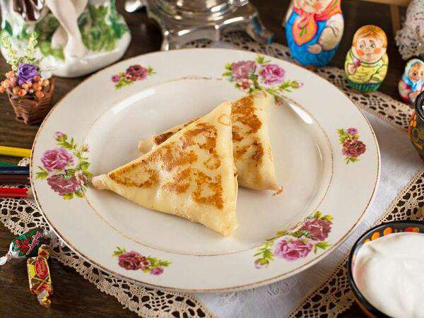 Катюша - Блинчики с яблоком