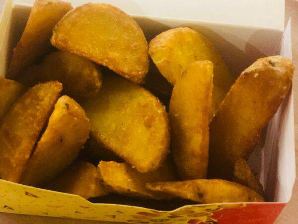 Донер кебаб - Картофель по-деревенски