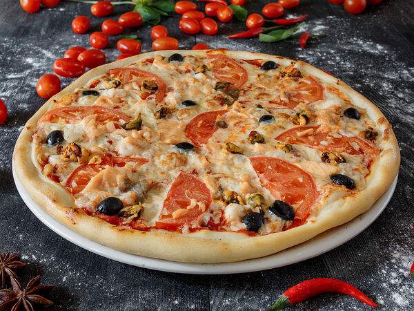 Аквасуши - Пицца с морепродуктами