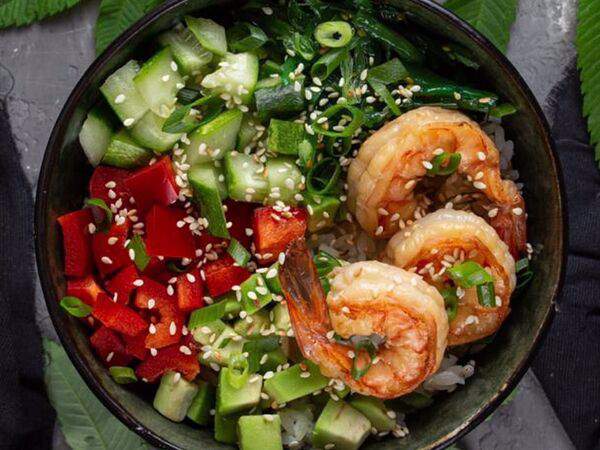 Sailor Moon - Поке с креветками