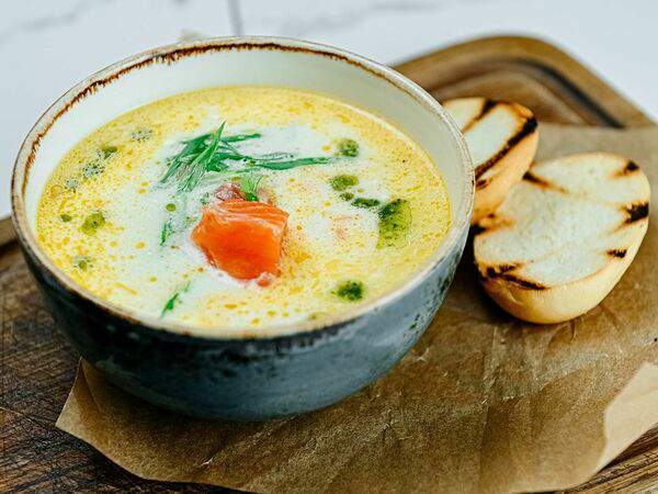 Прожарка - Финский сливочный суп с лососем