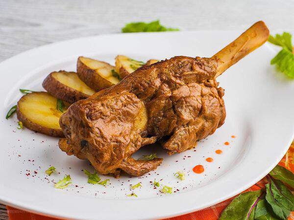 Aura Verdant Restaurant - Баранина запеченная по-арабски