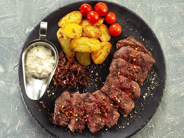 Колбасофф - Сет Де флэнк и картофель/блю-чиз