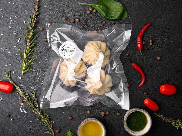 Базилик - Хинкали с крабом