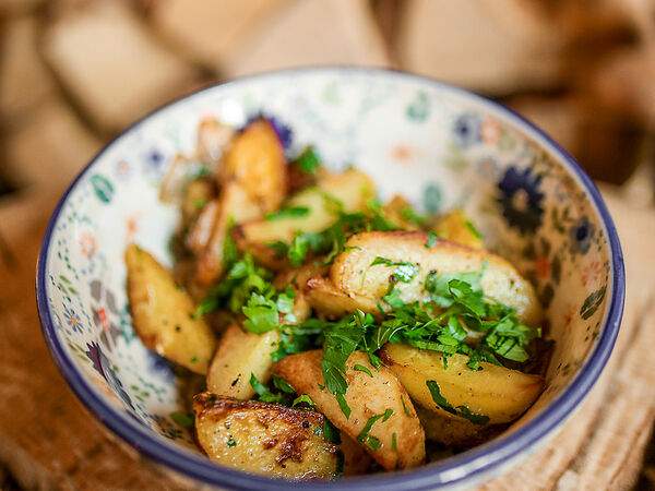 Сыроварня - Картофель жареный с луком