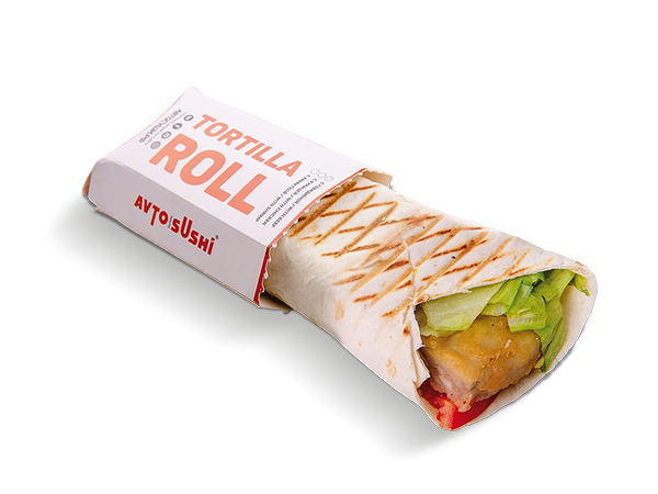 Автосуши Автопицца - Тортилья-ролл с курицей