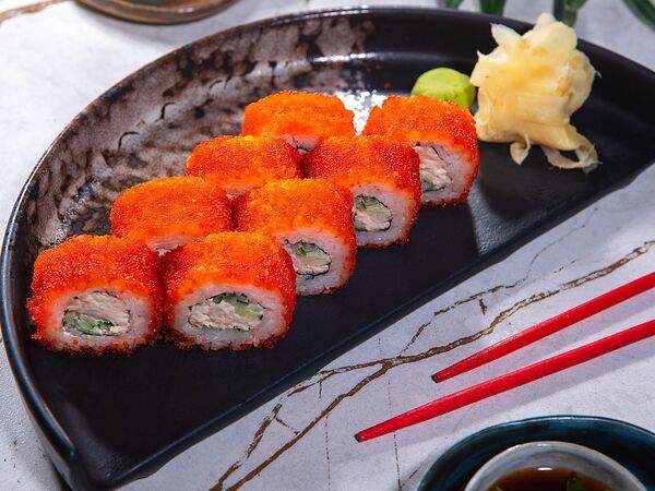 Джентльмены удачи - Ролл Калифорния со снежным крабом