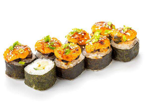 Сушишоп - Запеченный с мидиями