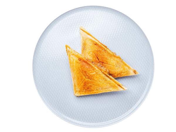 Мандарин - Горячий клаб-тост с копчёным цыплёнком