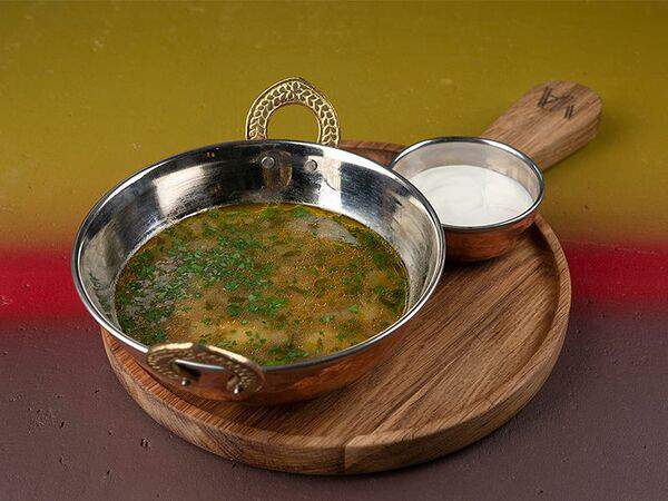 МА: Грузия + Италия - Суп с белыми грибами