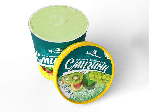 33 Пингвина - Смузини Киви, винoград и авокадо