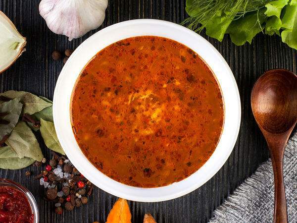 Горячий обед - Суп Харчо