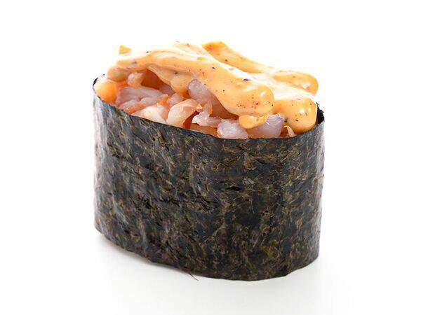 СУШИБОКС - Суши Гункан Спайси Креветка