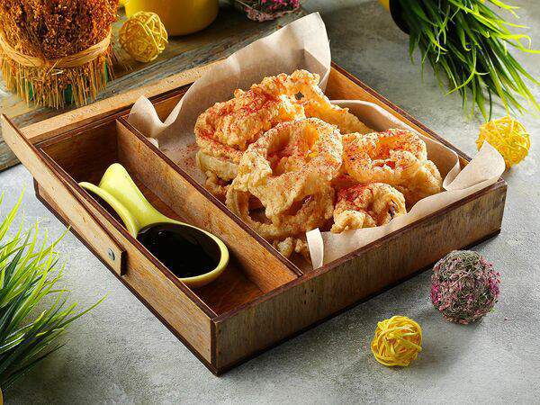 Арт-кафе Африка - Луковые кольца в кляре