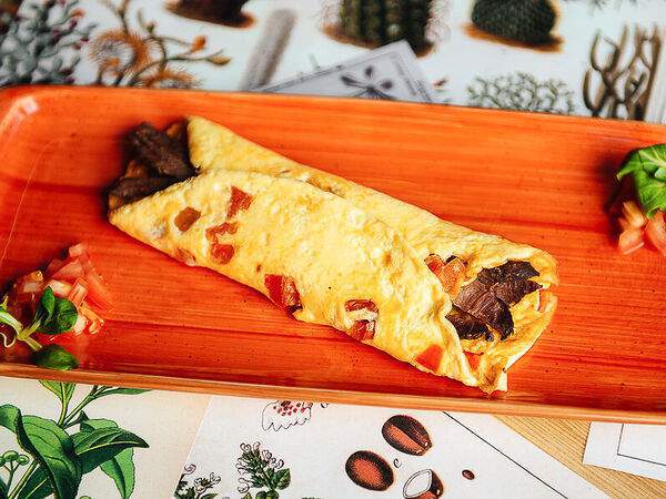 Ботаник - Омлет с помидором и говядиной