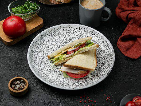 БУБЛИК - Сэндвич с лососем