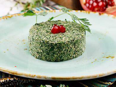 Казан Мангал Kazan Mangal - Закуска Пхали из шпината