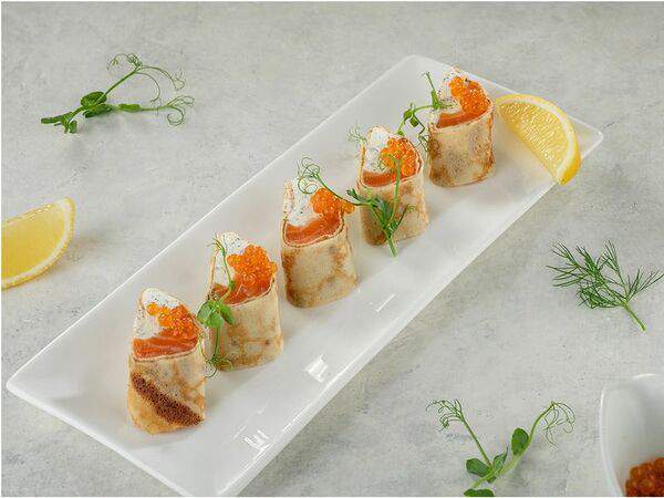 Япона мама - Рулетики с лососем