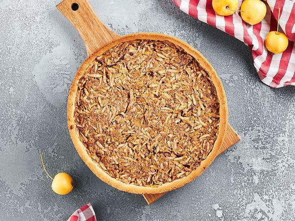 Поляна пирогов - Варшавский яблочный киш