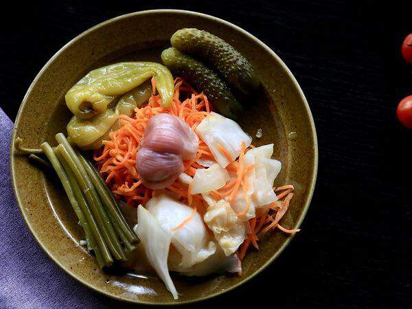 Очаг Драйв - Ассорти из маринованных овощей