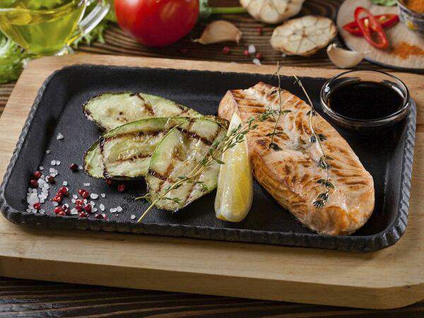 Шварцкайзер - Стейк из лосося