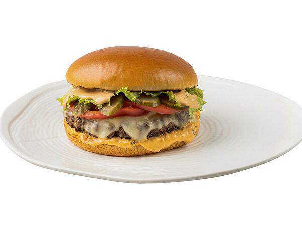 Жемчужина - Фирменный бургер с картофелем фри