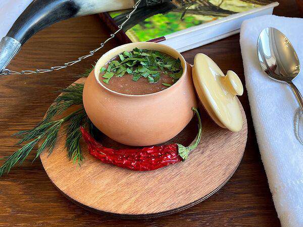 Сардиони - Лобио по-мегрельски