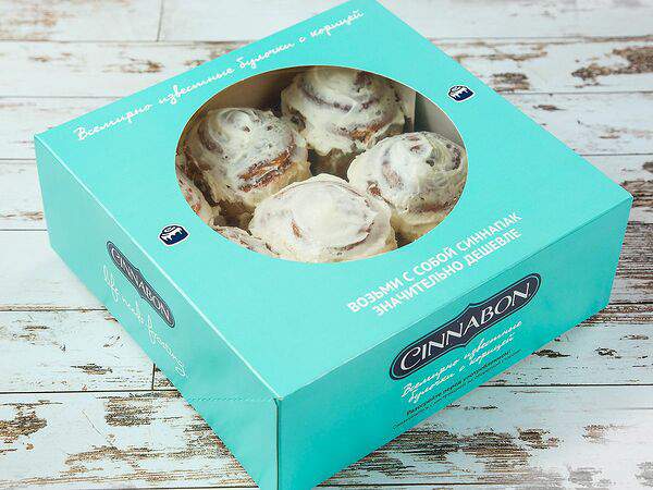 Синнабон - СиннаПак 9 мини-булочек классических