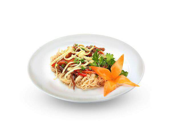 People's food - Лапша жареная по-сингапурски