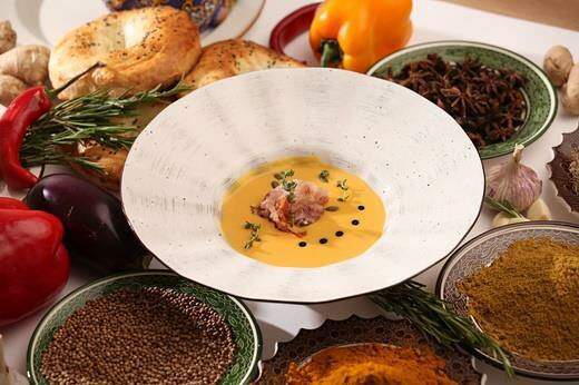 Инжир - Тыквенный крем-суп