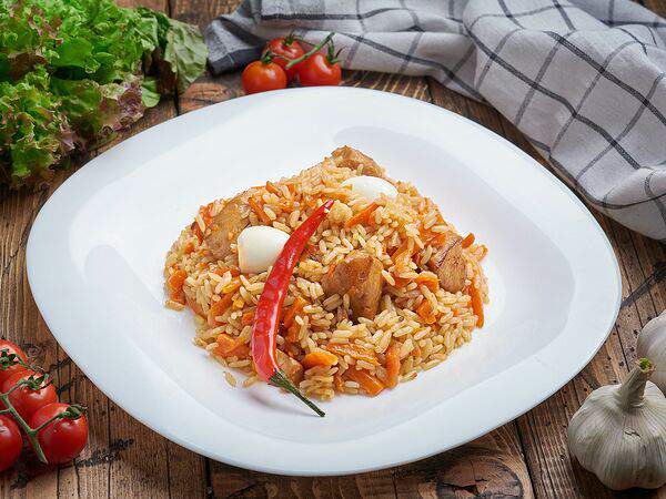 Хачапурная - Узбекский плов с бараниной