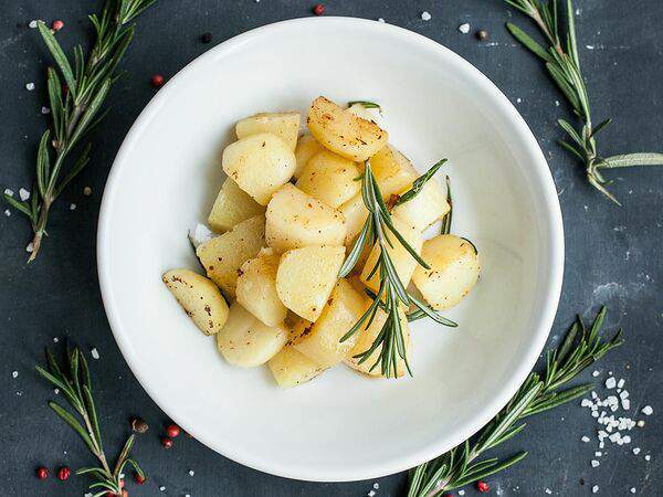 Osteria Mario - Картофель с чесноком