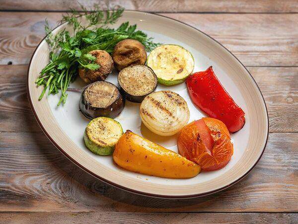 КинZa-Dза - Овощи на мангале