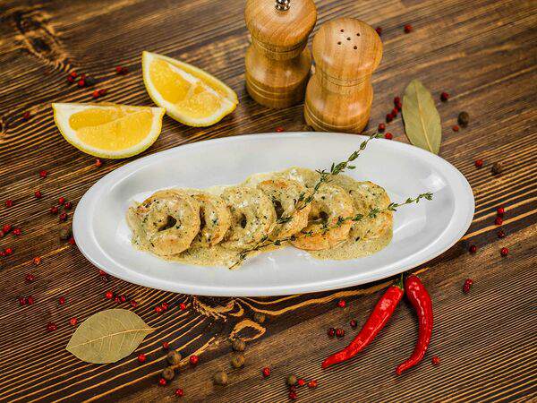 Темерницкий - Креветки тигровые в соусе Песто