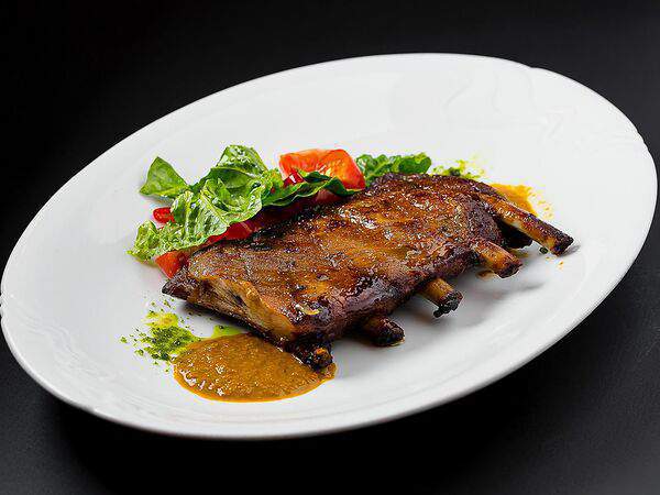 Золотая шпора - Свиные ребра на гриле