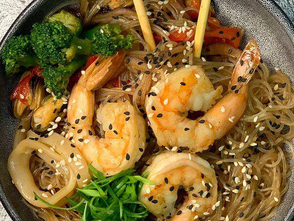 Сушильная - Wok с морепродуктами