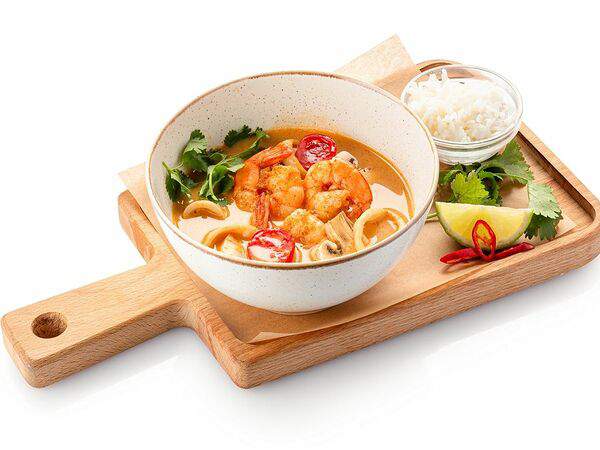 Шоколадница - Том ям с креветками