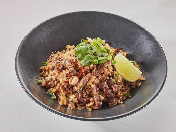 Сушисторис - Тяхан с рисом и говядиной