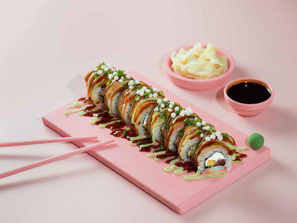 Rollwell - Well Roll с лососем