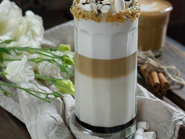 Кофейня 8512 - Латте большой шоколадно-ореховый