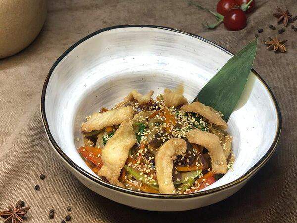 Baranka cafe & bar - Удон с курицей